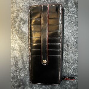 Lodis Slim Leather Wallet Julia Long Stacker